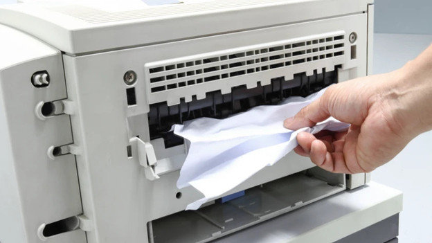 Papier vast in printer