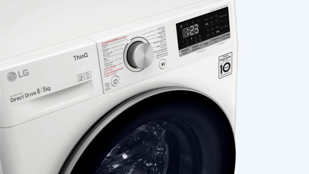 Vulgewicht was-droogcombinatie