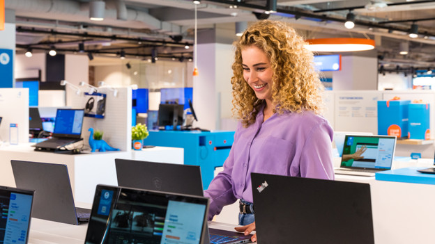 PC portables en magasin