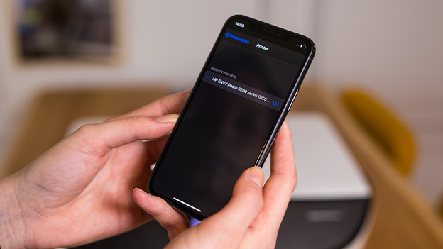 Choisissez votre imprimante dans « Choisir »