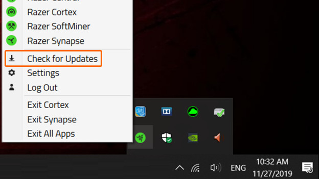 vérifiez les mises à jour