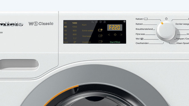 Miele washing machine error F220