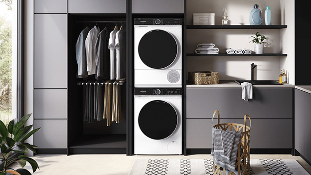 Washing machine and dryer sets