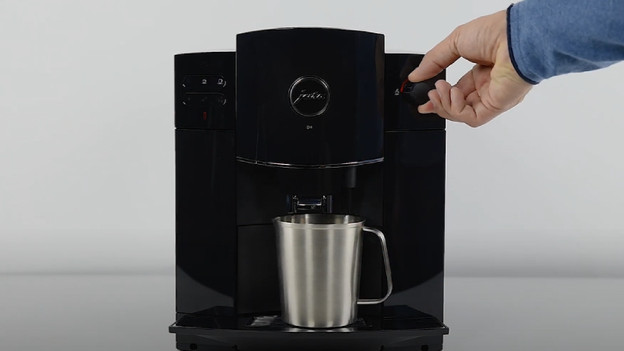 Spoel de machine door