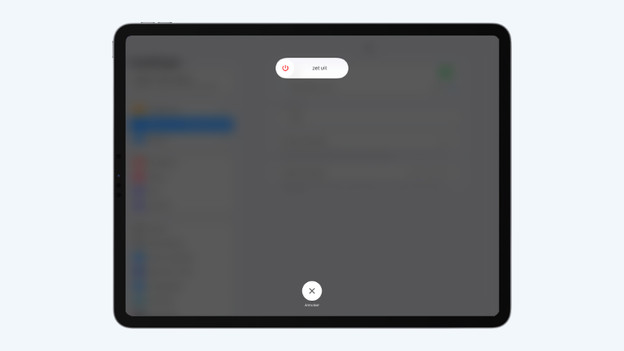 iPad uitschakelen
