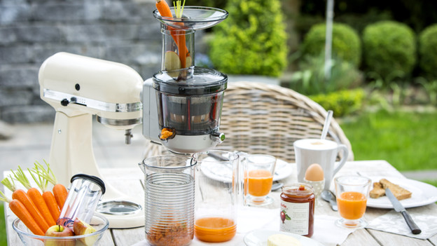 Embout extracteur de jus à rotation lente