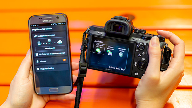 Connect with Sony PlayMemories Mobile