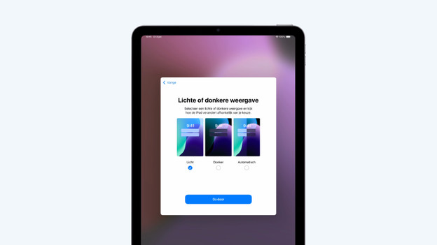 Kies voor lichte of donkere weergave