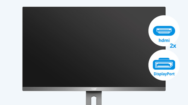 U2790PQU: 2x HDMI and 1x DisplayPort