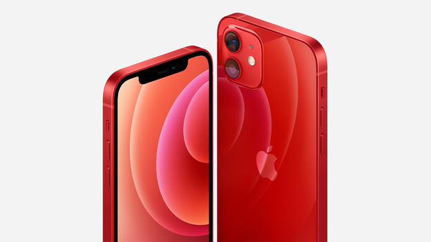 Apple iPhone 12: glossy back, aluminum casing