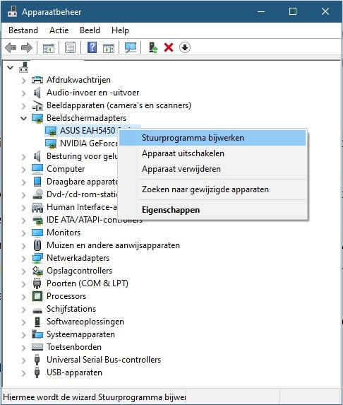 Faites un clic droit sur le bon écran.