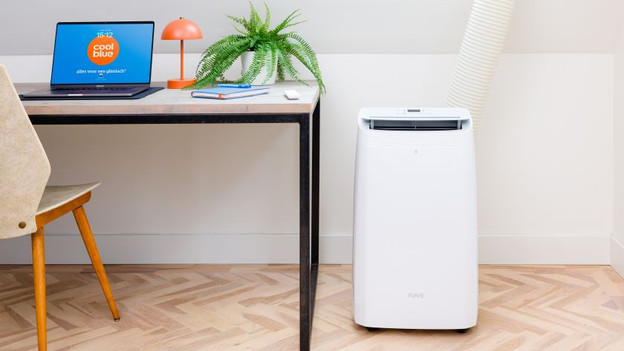 Portable air conditioner near a window