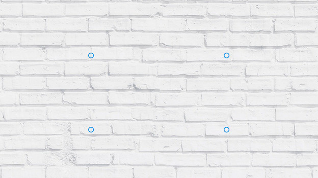 Marquer le support TV sur le mur