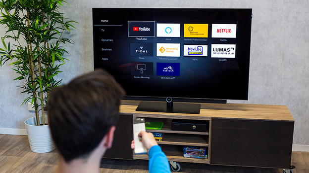 Gebruiksgemak van een basis smart tv platform