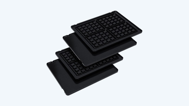 Pierre PCG5000: meegeleverde gladde en wafelplaten