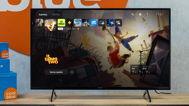 écran d'accueil PS5