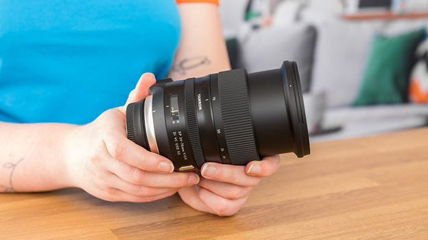 Tamron 24-70mm: compact, but heavy lens