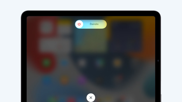 Éteindre l'iPad