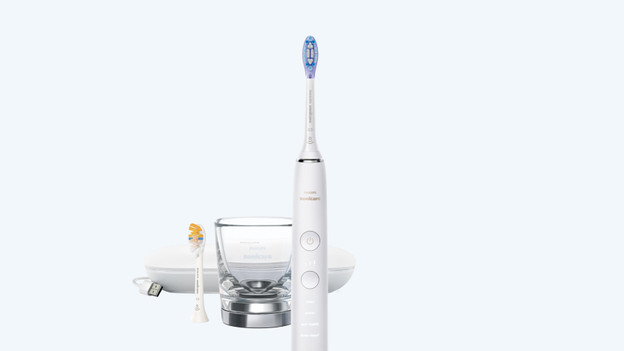 DiamondClean Smart: oplaadglas en oplaadbaar etui