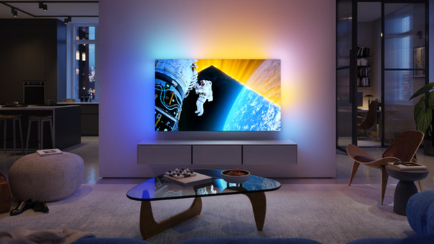 Philips OLED 909: 4 zijdige Ambilight