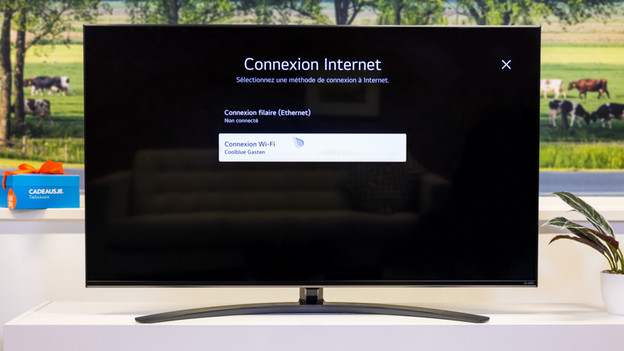Connexion câblée LG