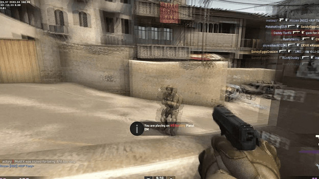 Reactietijd met haperingen