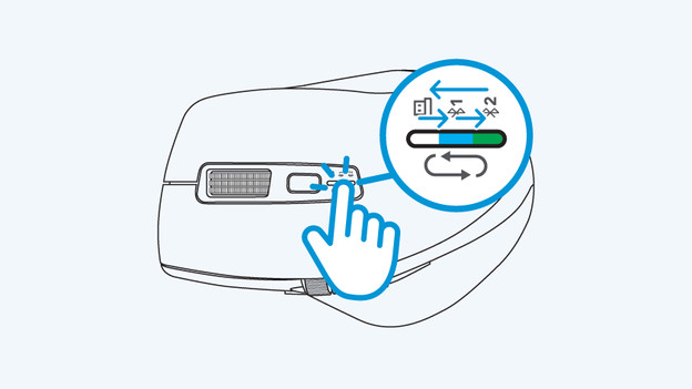 Stap 1b: sluit de muis aan via bluetooth