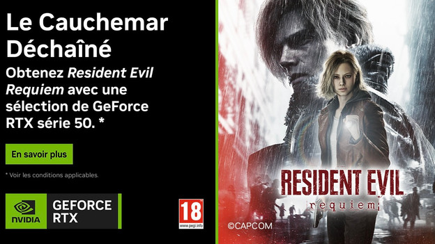 Couverture NVIDIA Game Bundle Resident Evil Requiem