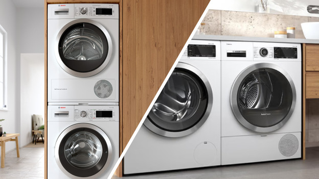 Bosch washing machine and dryer set