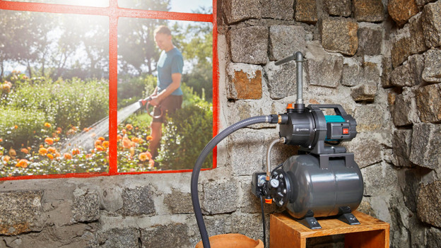 Hydrofoorpomp tuin sproeien waterdruk