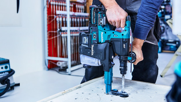 Makita boorhamer stofafzuiging