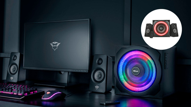 Enceintes son surround RGB