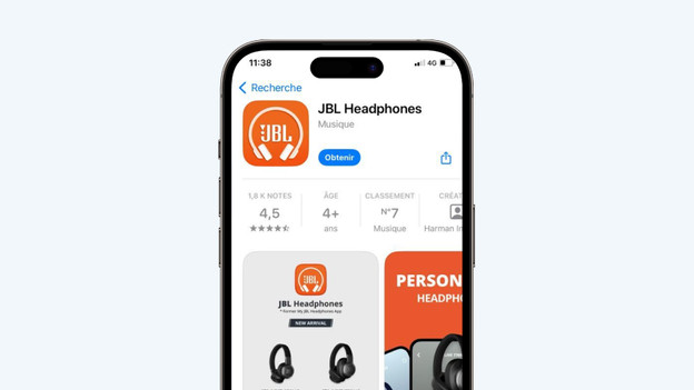 Télécharger l'appli JBL Headphones