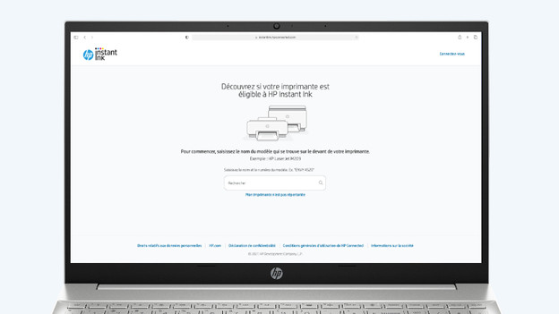 Sélectionner l'imprimante HP