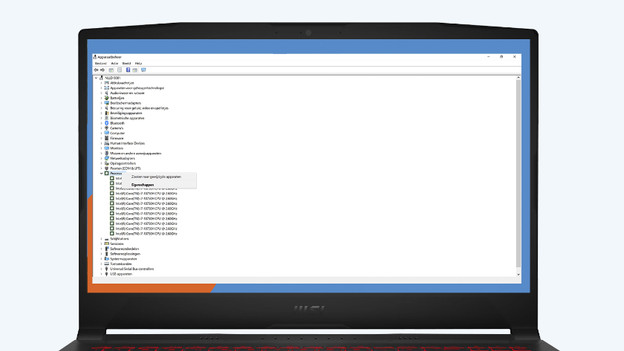Mettez à jour les drivers de votre processeur