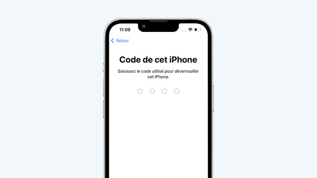 Entrez votre code d'accès