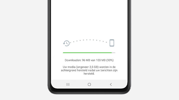 back up voortgang whatsapp