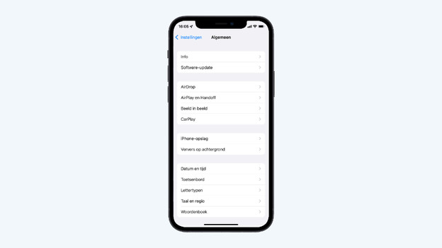 Choose 'iPhone Storage'