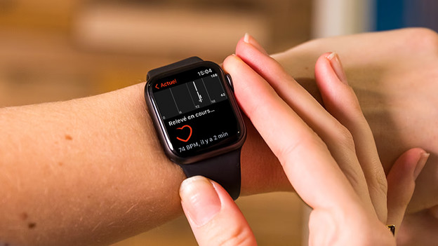 Mesure ECG de la fréquence cardiaque : signaux électriques