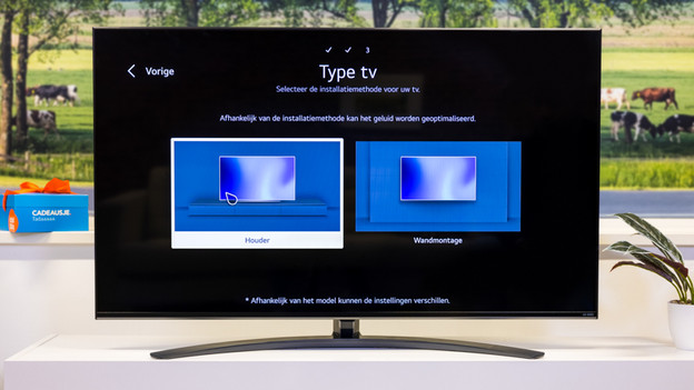 LG televisie instellen