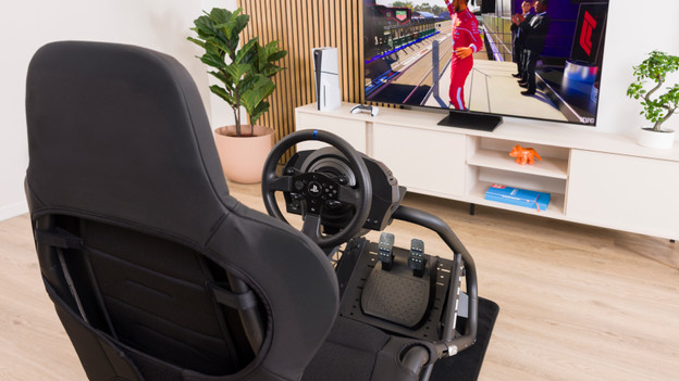 Sit comfortably in a racing chair