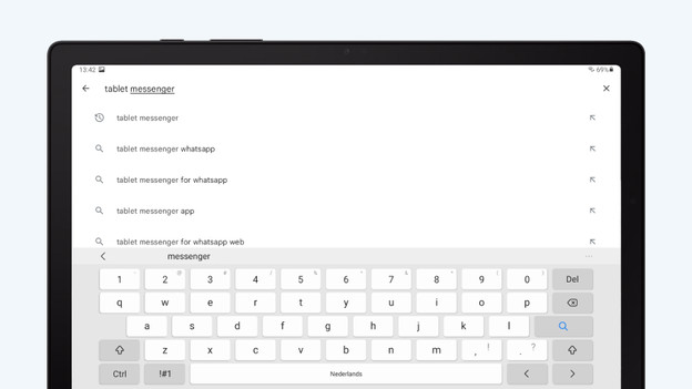 WhatsApp sur tablette