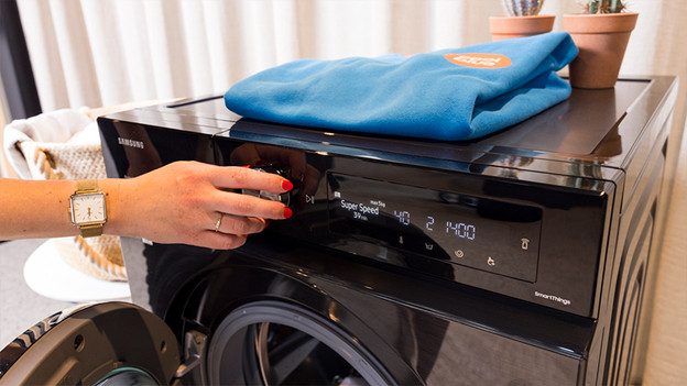 Samsung SuperSpeed wasmachine: wast in 39 minuten schoon