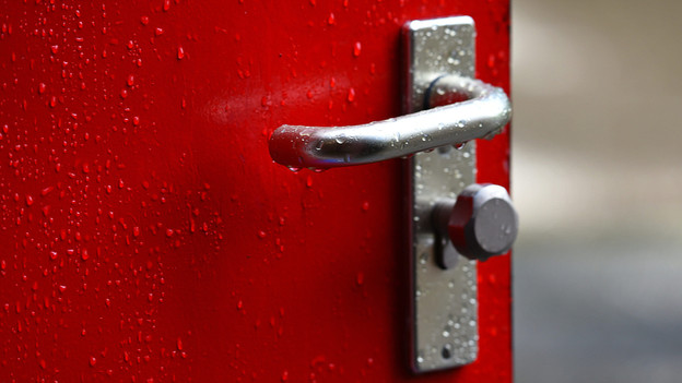 Deurbeslag op voordeur