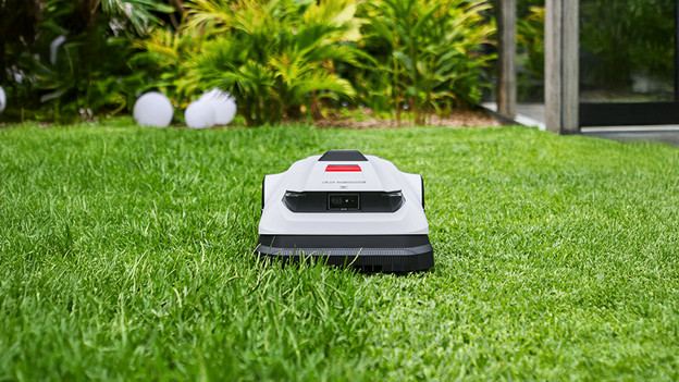 Ecovacs robotmaaier maait gras