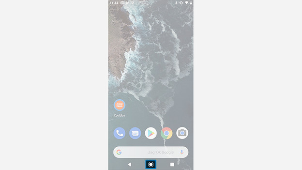 Android One smartphone app lade openen
