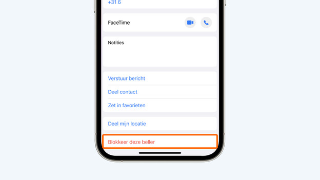 Tap 'Block this caller'