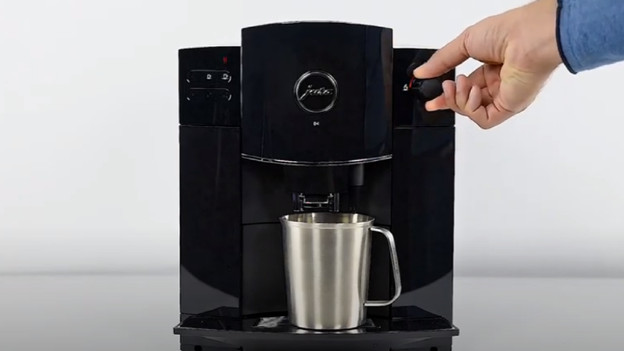 Turn the dial in the top right