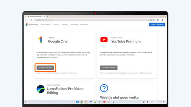 Chrome browser get perk