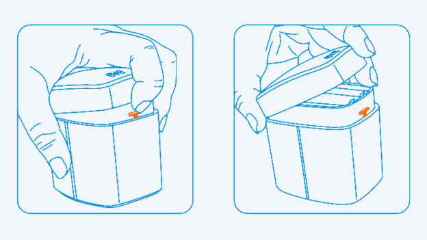 Radiatorknop activeren